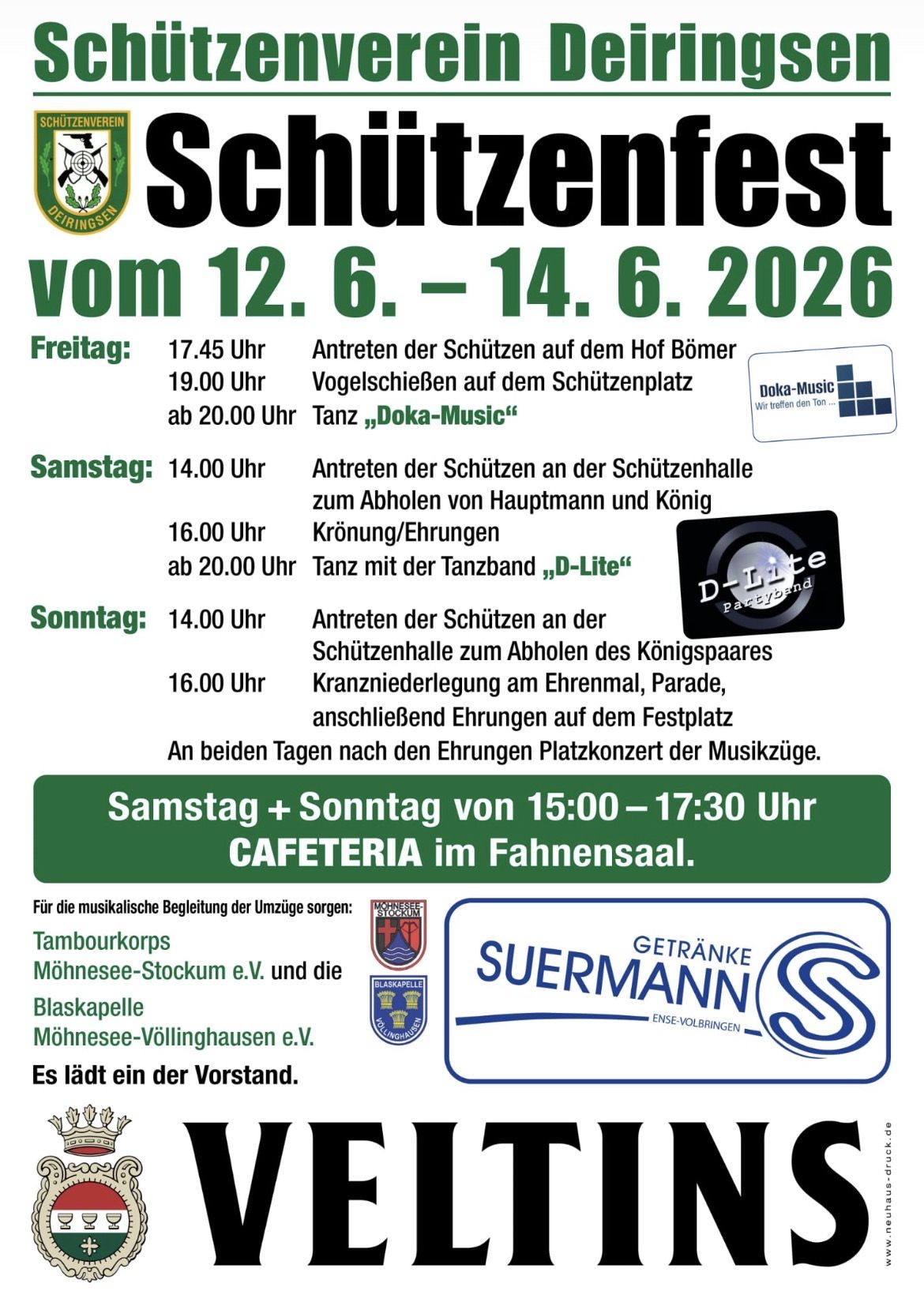 26 Schützenfest Plakat