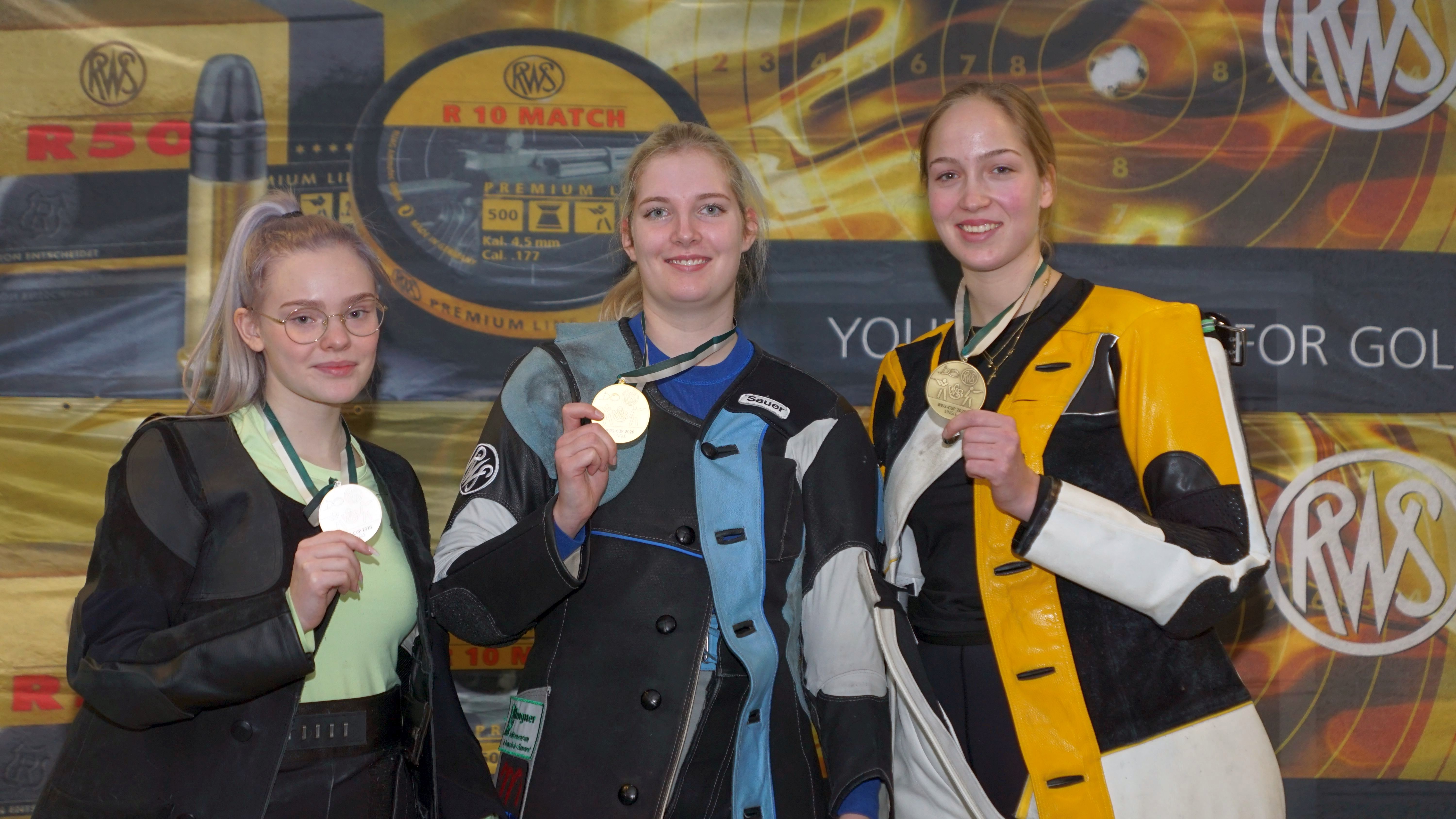 200117RWS Cup20 Airrifle Junior women winners